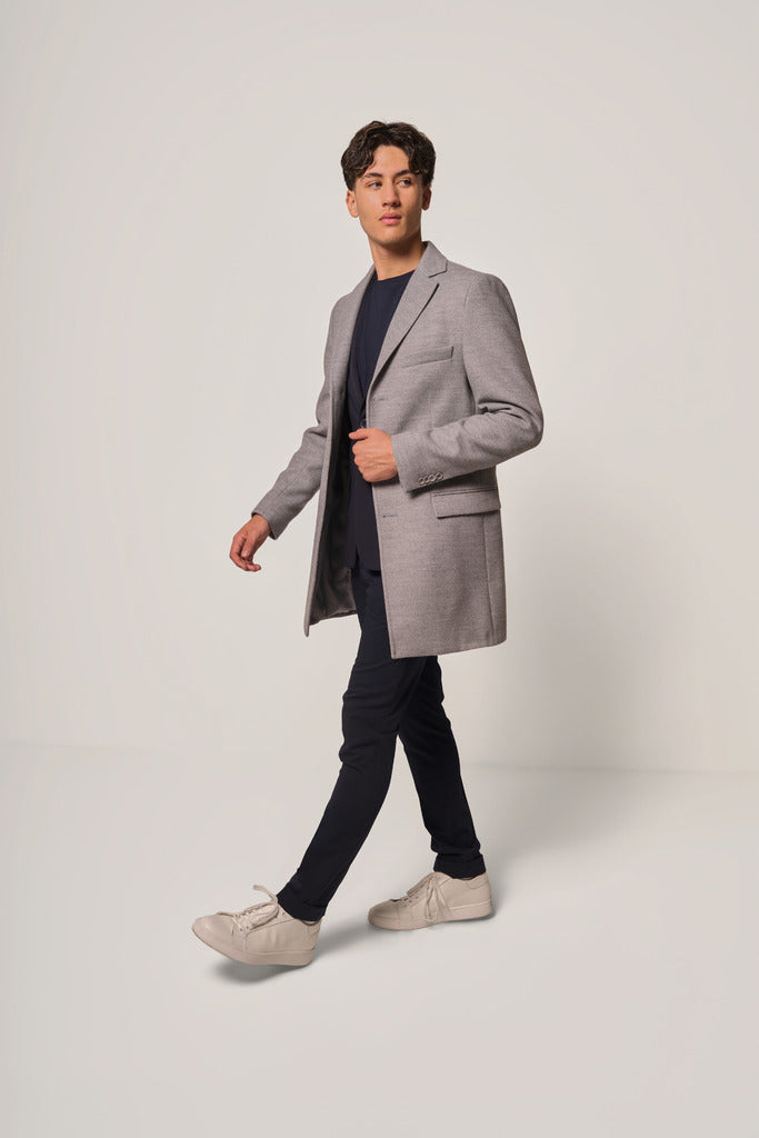 Cappotto monopetto uomo