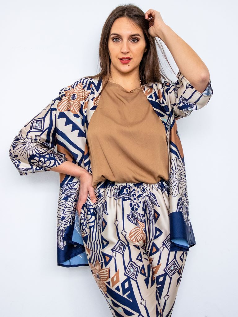 Kimono satin