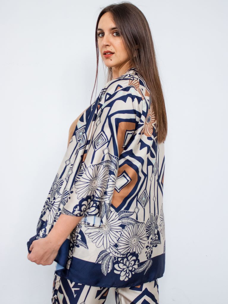 Kimono satin