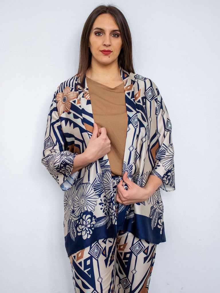 Kimono satin