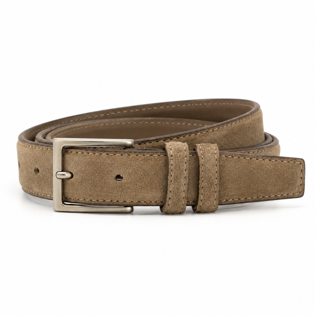 Cintura Uomo in Camoscio