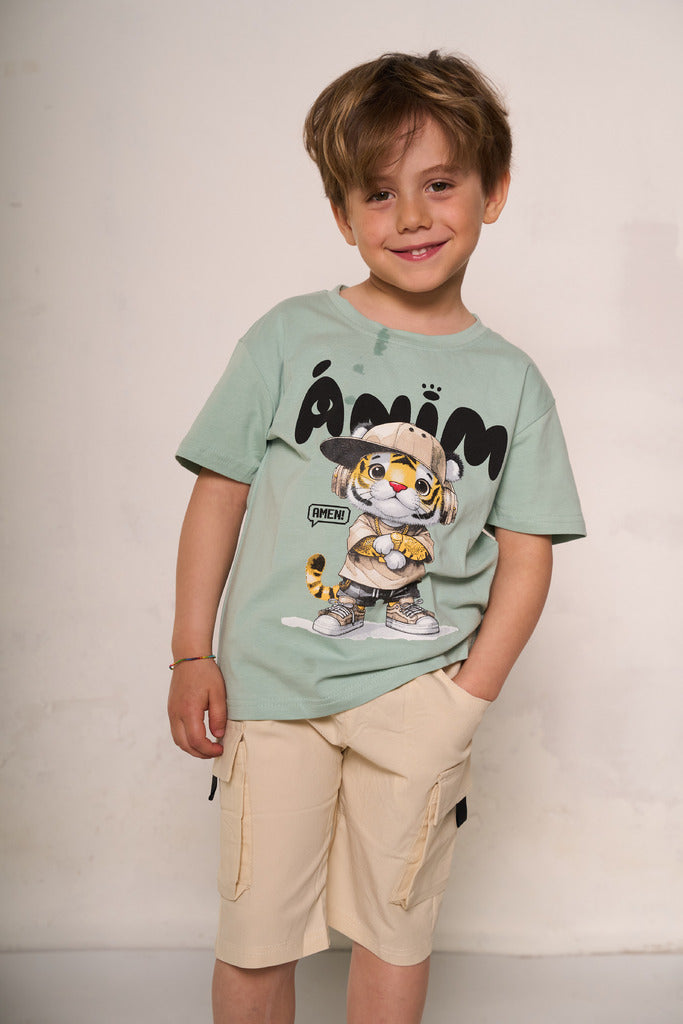 Completo bimbo tigre