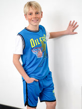 Carica l&#39;immagine nel visualizzatore di Gallery, Completo basket maglietta e bermuda
