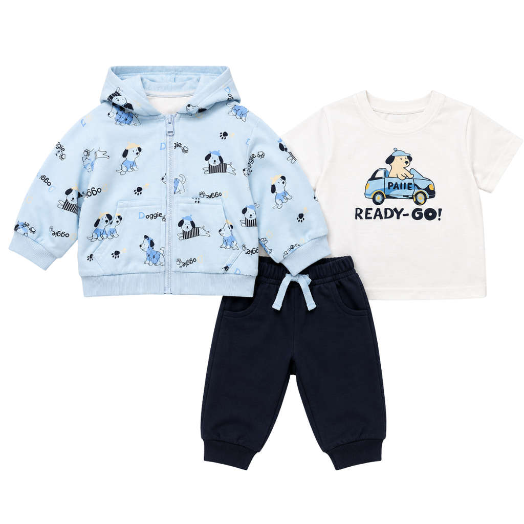 COMPLETINO 3 PEZZI NEONATO