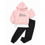 Completo da bambina "love always"