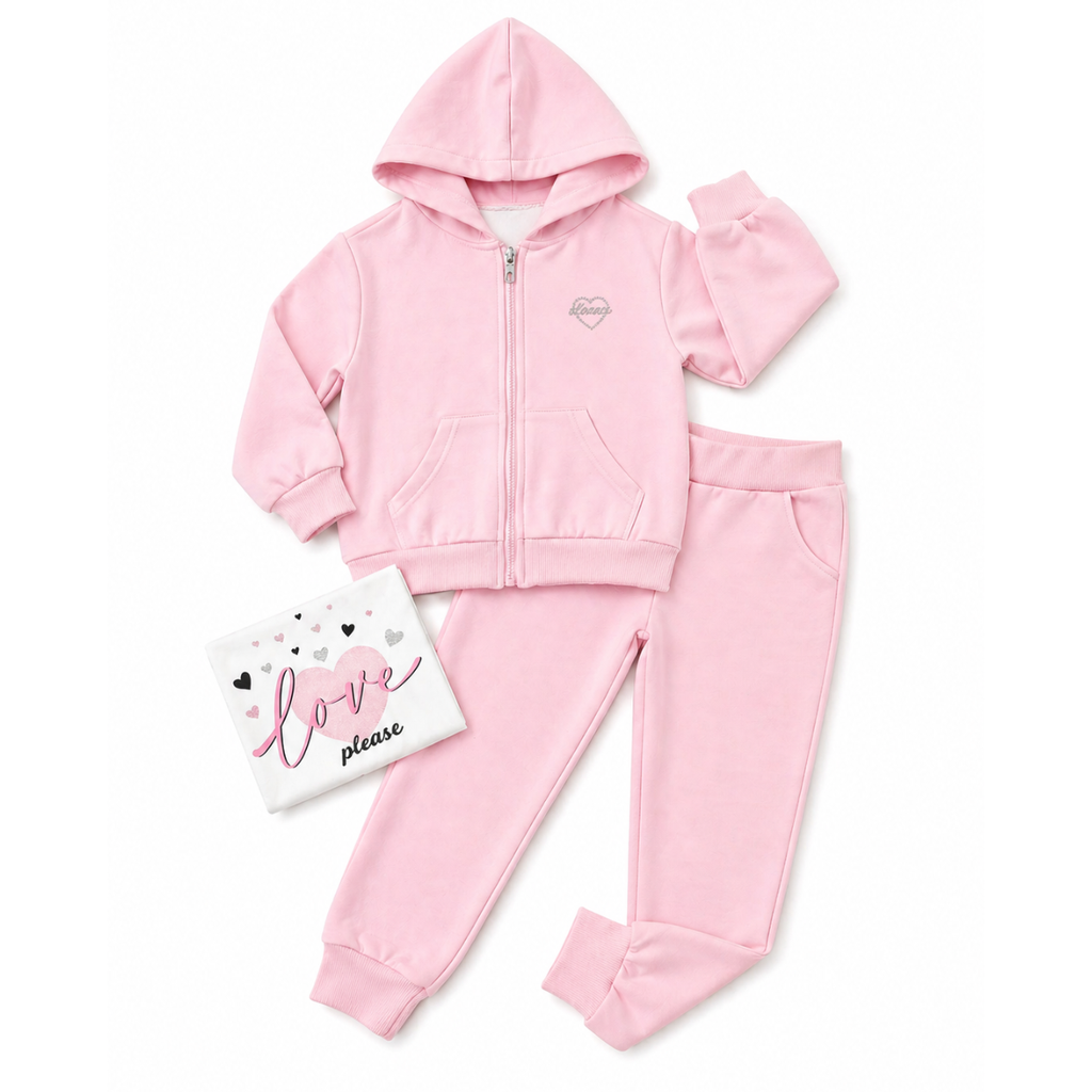 Completo da bambina 3 pezzi