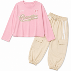 Completo coordinato da bambina Champion