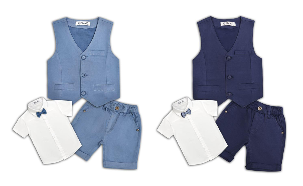 Completino elegante da bambino 3 pezzi