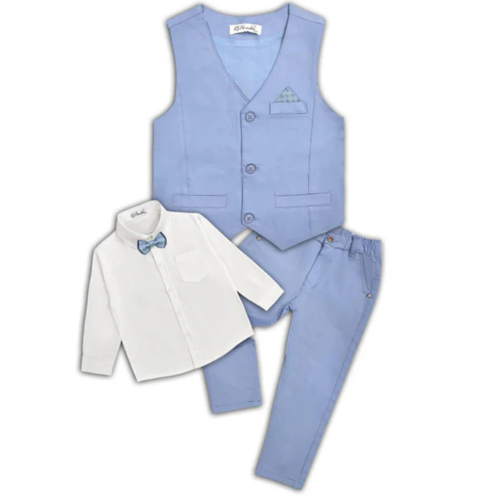 Completino da bambino con papillon