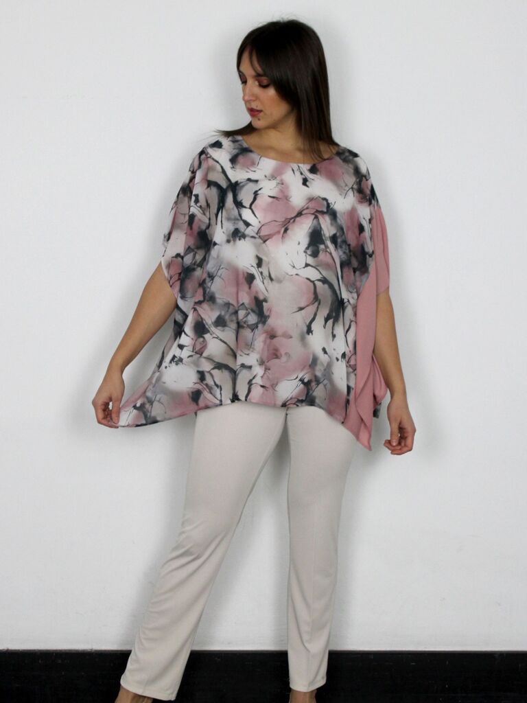 Coordinato in fantasia floreale