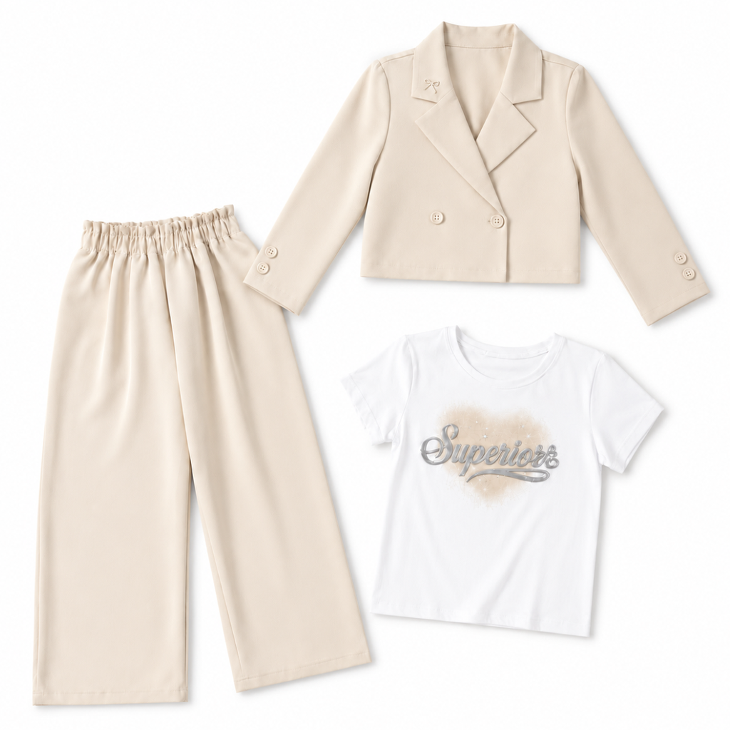 Completo Elegante da Bambina