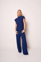 Coordinato Donna Elegante Blu