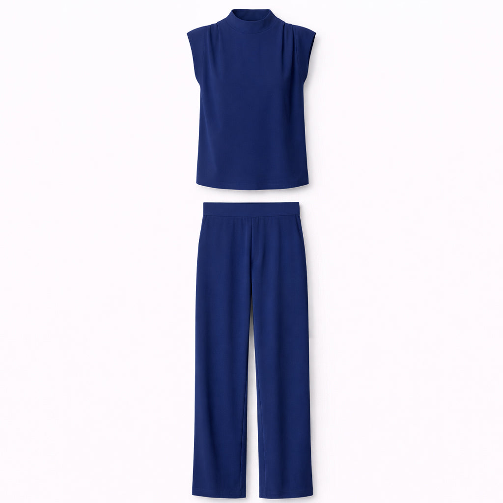 Coordinato Donna Elegante Blu