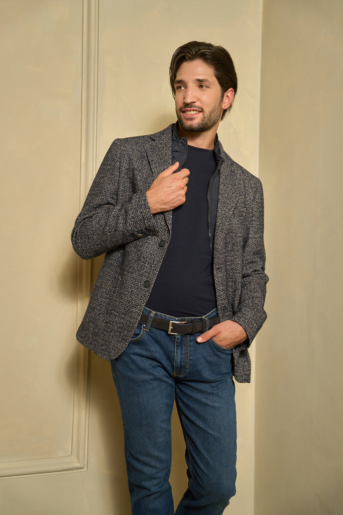 Giacca uomo con pettorina staccabile