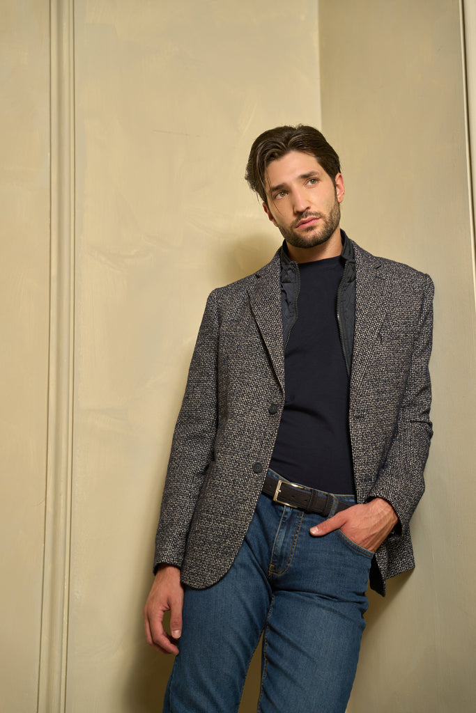 Giacca uomo con pettorina staccabile