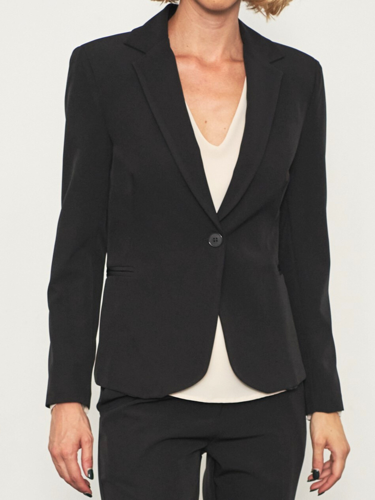 Giacca donna elegante monopetto