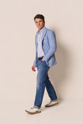 Giacca Uomo Celeste Slim Fit