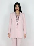 Blazer gessato 1 bottone