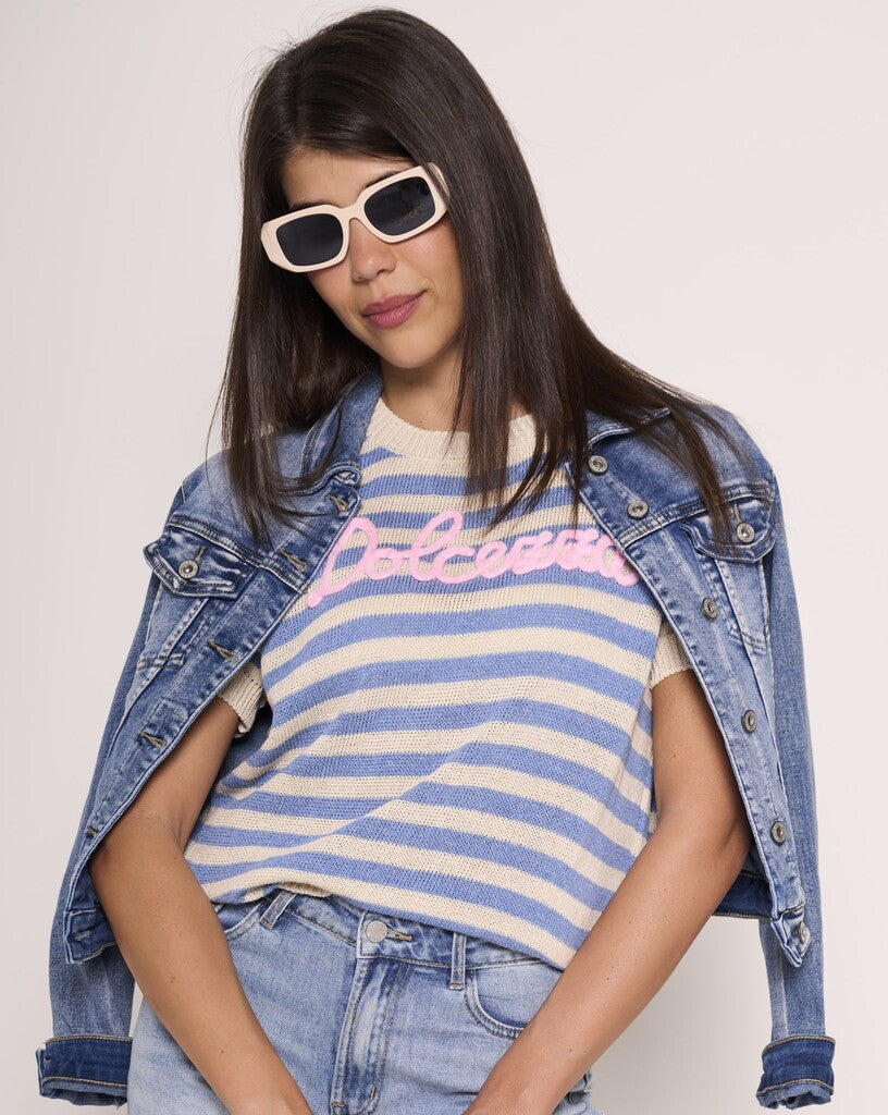 Giubbottino denim corto