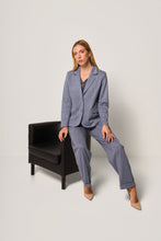 Carica l&#39;immagine nel visualizzatore di Gallery, Giacca monopetto in tessuto melange
