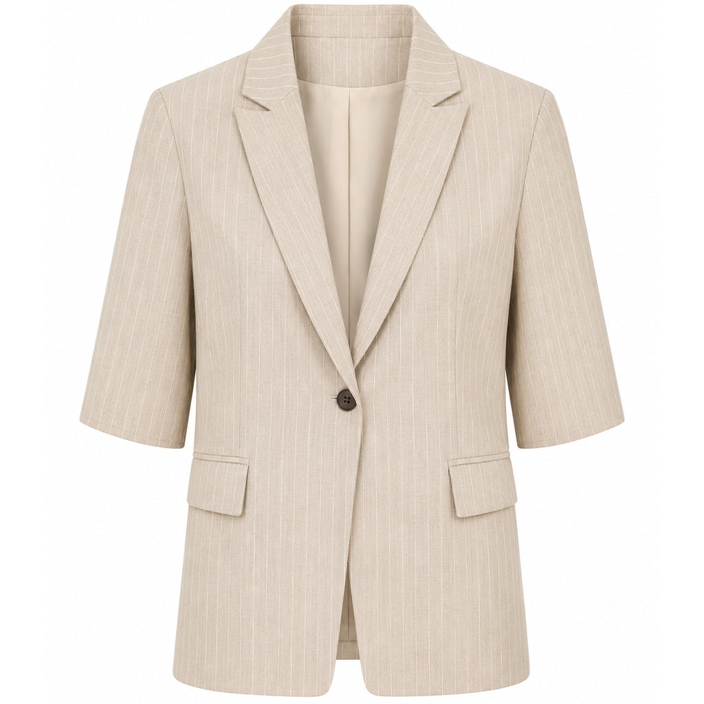 Giacca Blazer Gessato Donna