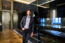 Carica l'immagine nel visualizzatore di Gallery, Giacca uomo fantasia micro-check
