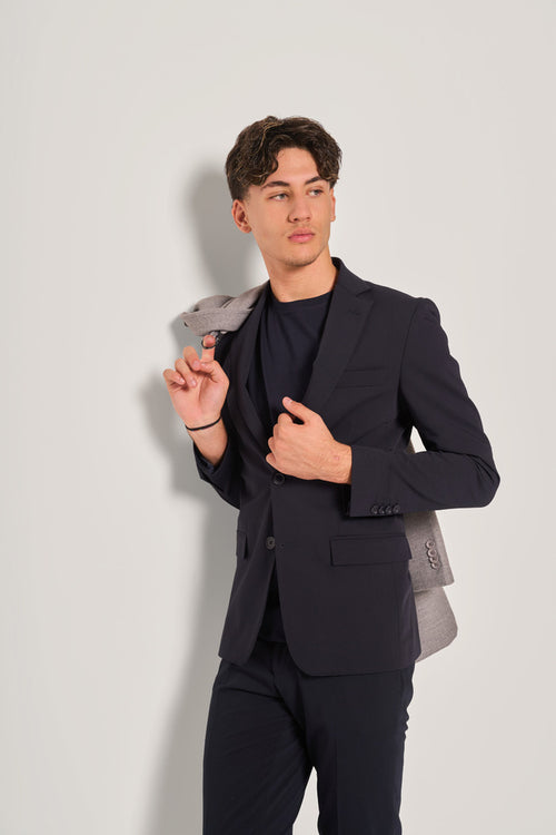 Giacca monopetto slim fit uomo