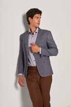 Carica l&#39;immagine nel visualizzatore di Gallery, Giacca slim fit a quadri uomo
