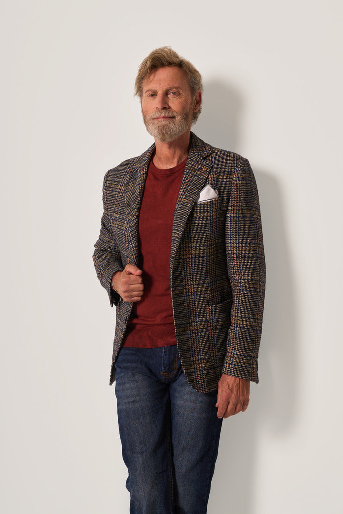 Giacca uomo a quadri
