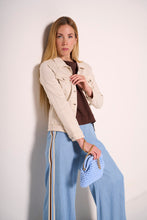 Carica l&#39;immagine nel visualizzatore di Gallery, Giacca urban denim beige
