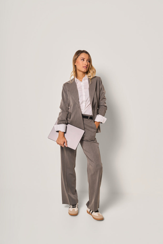 Blazer a righe donna