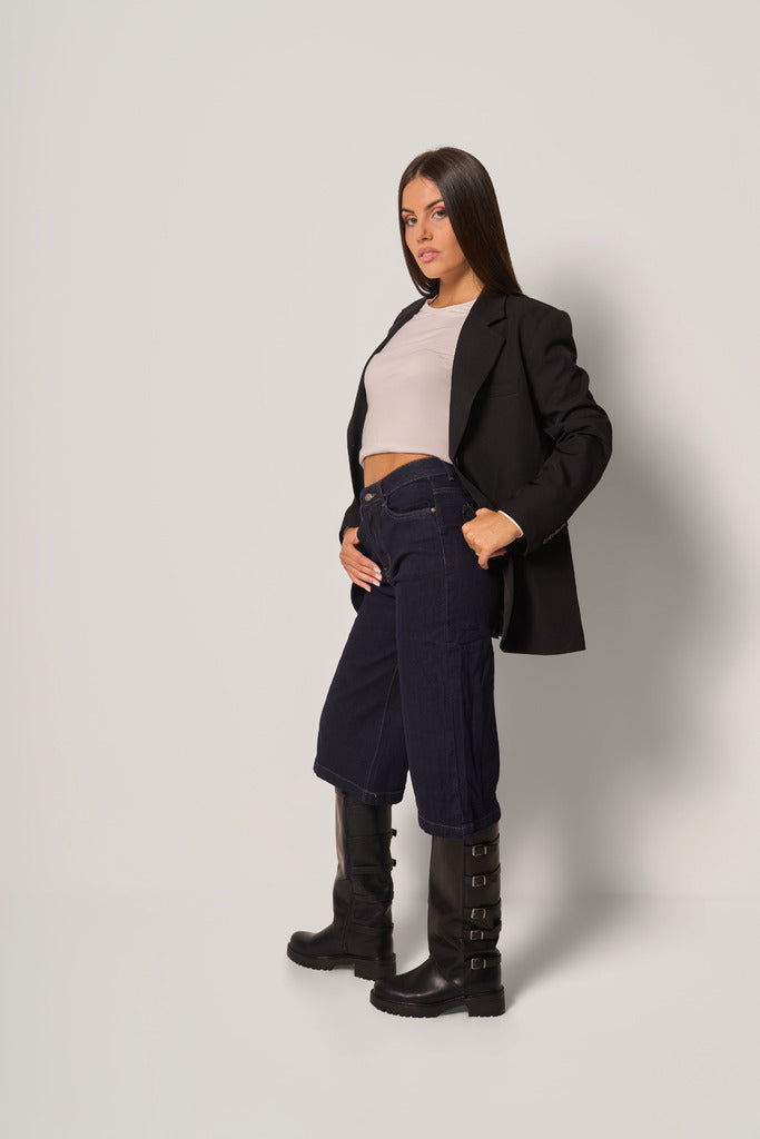 Blazer semplice con bottone