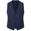 Gilet Uomo Elegante Fantasia Jacquard