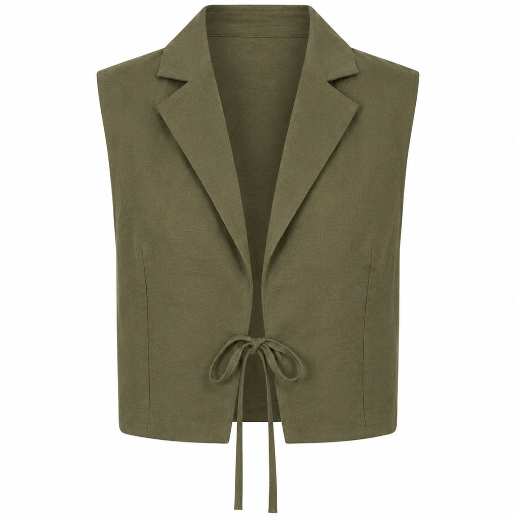 Gilet Donna con Fiocchetti
