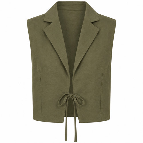 Gilet Donna con Fiocchetti