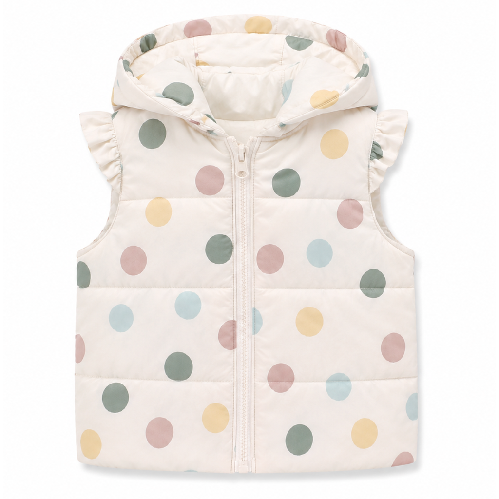 GILET A POIS