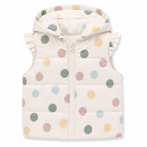 GILET A POIS