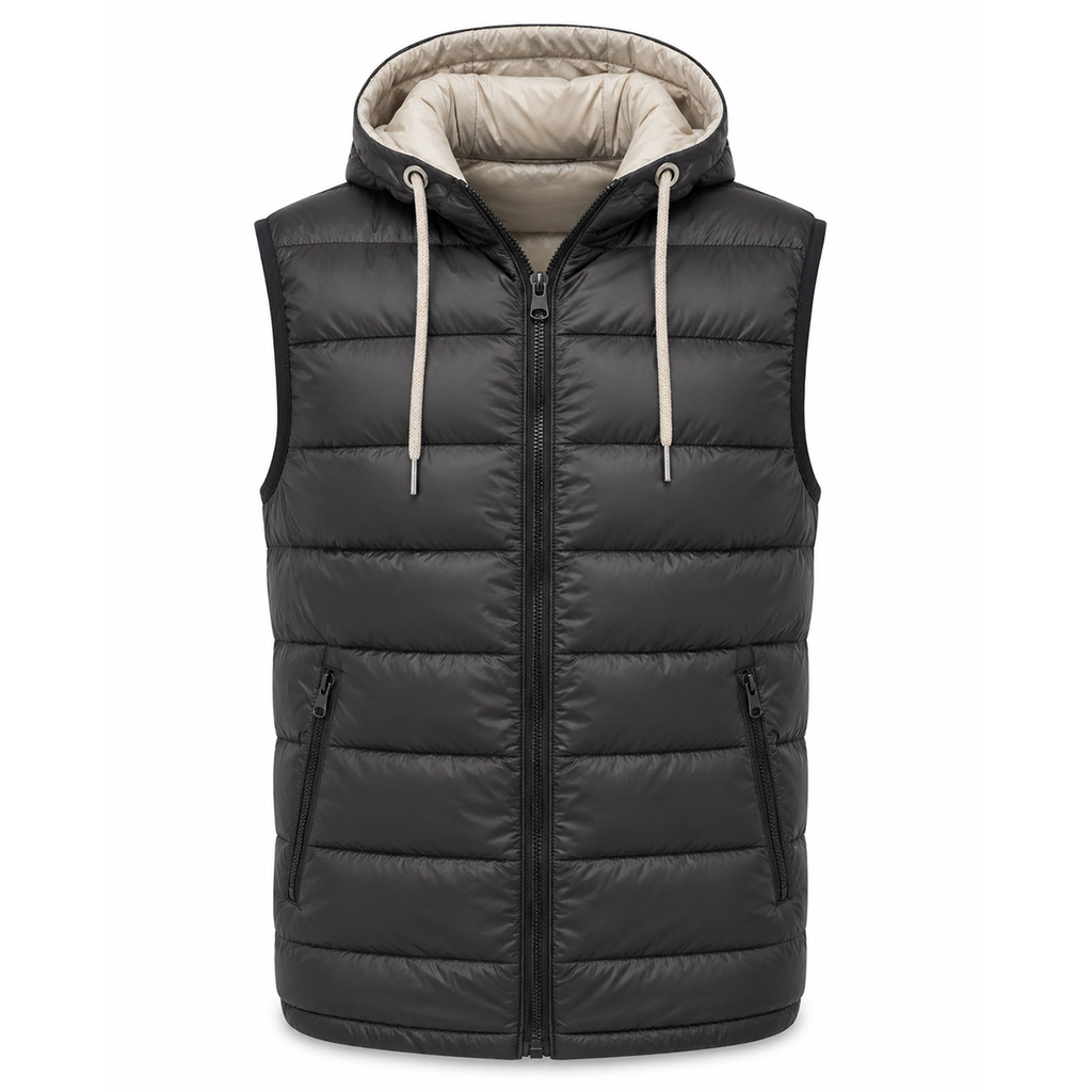 Gilet uomo trapuntato