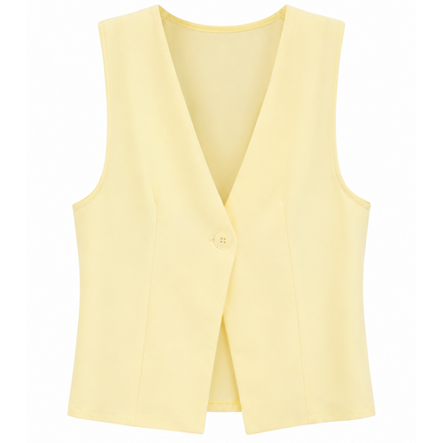 GILET A UN BOTTONE