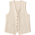 GILET UOMO GESSATO A 5 BOTTONI