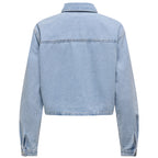 Giacca Donna in Denim Lavaggio Chiaro