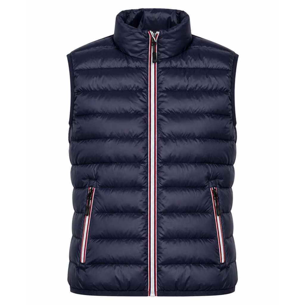 Smanicato da bambino con zip in contrasto