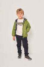 Carica l'immagine nel visualizzatore di Gallery, Piumino con cappuccio dinosauri
