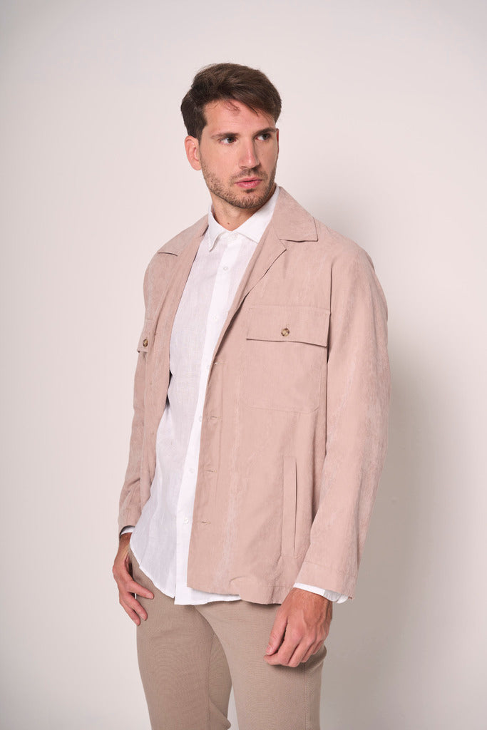 Camicia con revers e 4 tasche