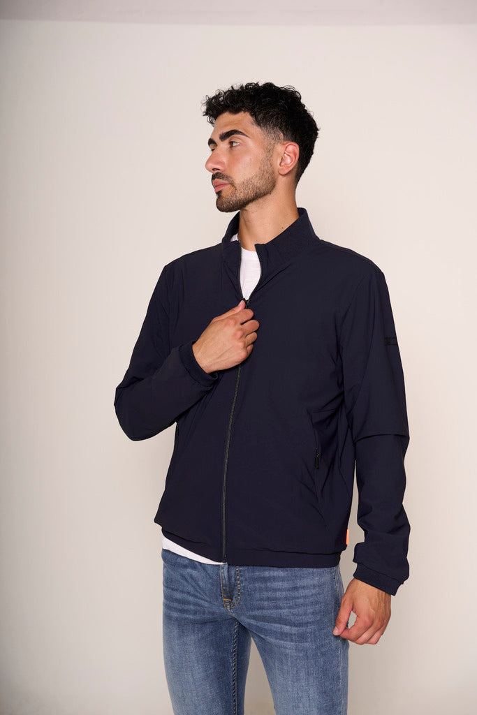 Bomber con collo in piedi
