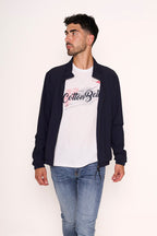 Bomber con collo in piedi