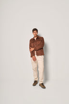 Giacca uomo in suede