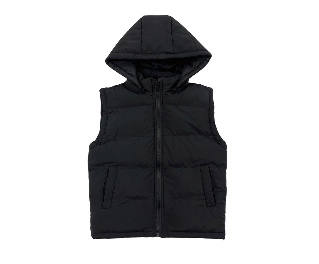 Gilet bambino con cappuccio
