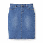 Gonna Donna in Denim Linea Dritta
