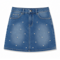 Gonna con Strass Quadrati